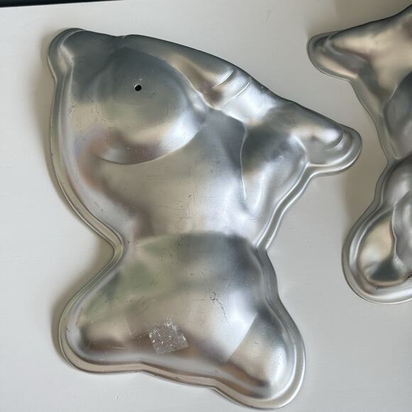 Vintage 1974 Wilton Lion King Simba Cub 3D Party Cake Pan Mold Aluminum T81 - Picture 4 of 9